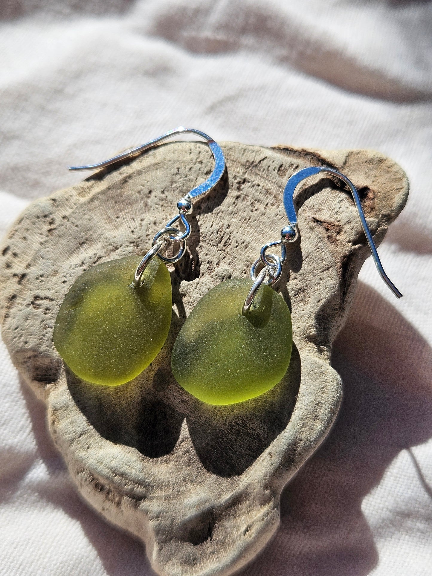 Tidewashed Sea Glass Earrings