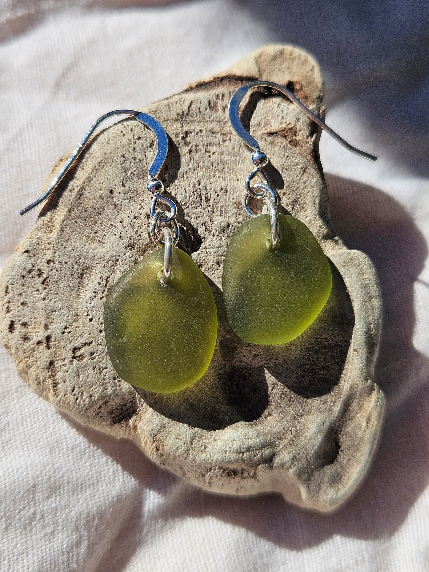 Tidewashed Sea Glass Earrings